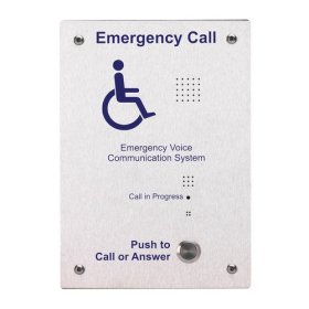 (image for) EVC302F: S/Steel Handsfree EVC Outstation, Flush Mounting