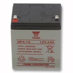 (image for) NP4-12: 12v Yuasa 4Ah Sealed Lead Acid Battery