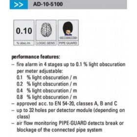 (image for) AD-10-5100: DM-TP-10-L Detector Module f. ProSENS & SILENT (No
