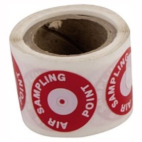 (image for) 128-014 Sampling Hole Warning Labels