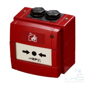 (image for) DM970: 950 Series I.S. Manual Call Point - RED without Flap