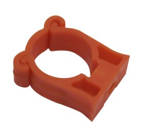 (image for) 01-10-9780: ABS004R Red 25mm Pipe Clips (10 pack)