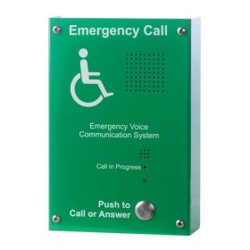 (image for) EVC302GS: Green Handsfree EVC Outstation, Surface Mounting