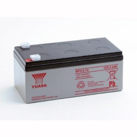 (image for) NP3.2-12 Yuasa 12v 3.2A/h Sealed Lead Acid Battery