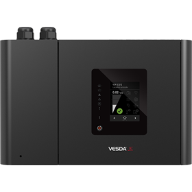 (image for) VEP-A10-P 4 Pipe VEP with 3.5 Touchscreen Display, Black Plastic