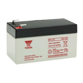(image for) Y1.2-12 Yuasa Yucel 12v 1.2Ah Sealed Lead Acid Battery