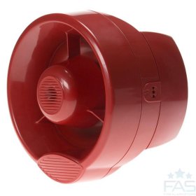 (image for) HFC-WSR-03 Conventional Wall Sounder - Red