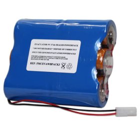 (image for) Evacuator Synergy 9v 17Aph Battery Pack (Blue Shrink)+Velcro