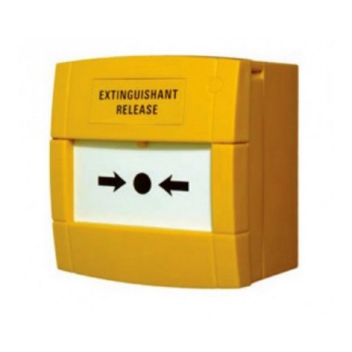 (image for) 402-0008: Twinflex Yellow Manual Extinguishant Release