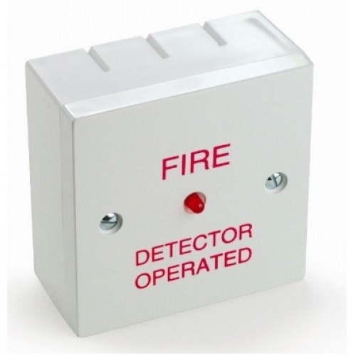 (image for) RIU-02B \'Fire Detector Operated\' text - Surface