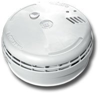 (image for) Ei186 Optical Smoke Alarm. Interconnectable. Built-in 1A Relay
