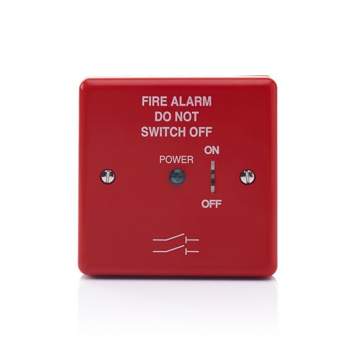 (image for) HAES Fire Alarm Isolate Switch - Red - Surface