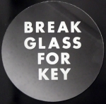 (image for) BBU3 Key Box Spare Glass (Round)